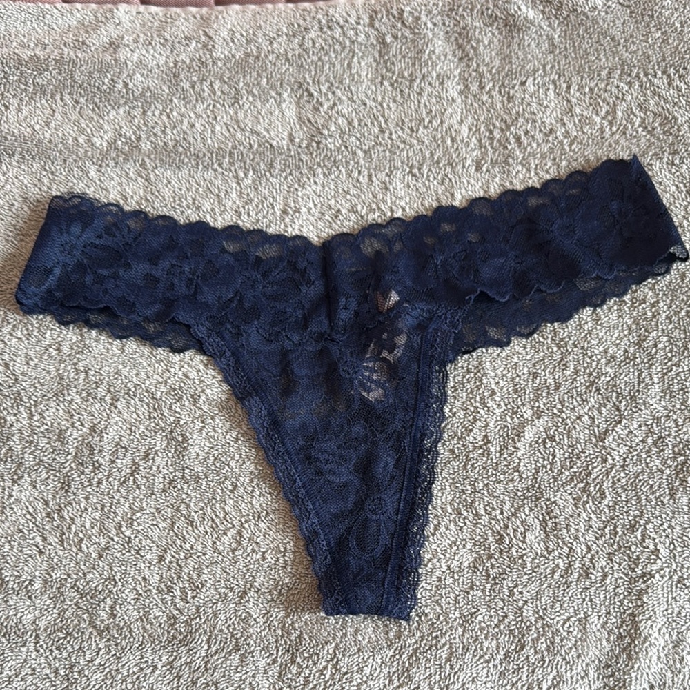 Victoria's Secret Navy Lace Panties